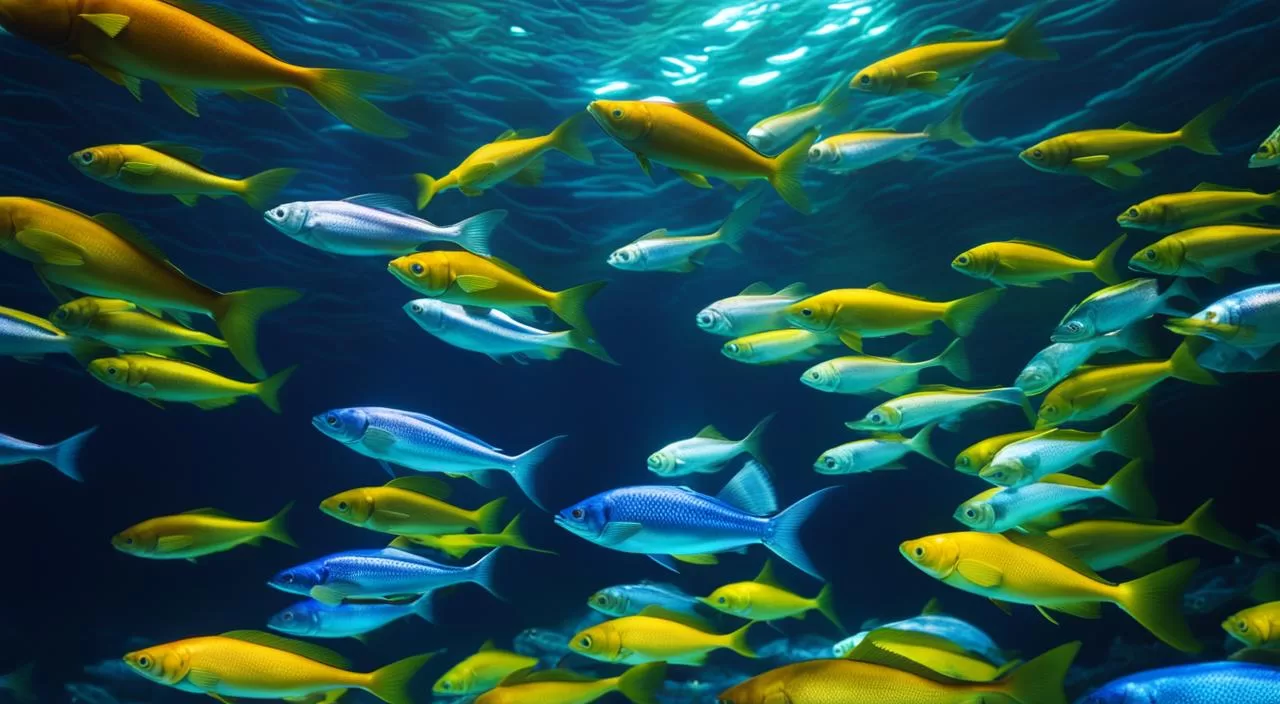 Efeitos da Luz no Comportamento dos Peixes