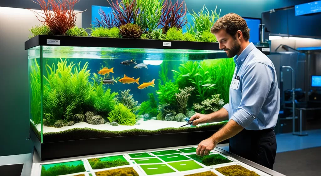 Escolha de Peixes e Plantas