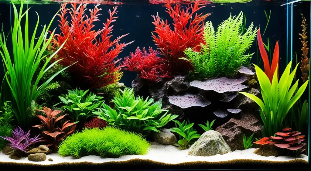 Escolha de plantas para aquário