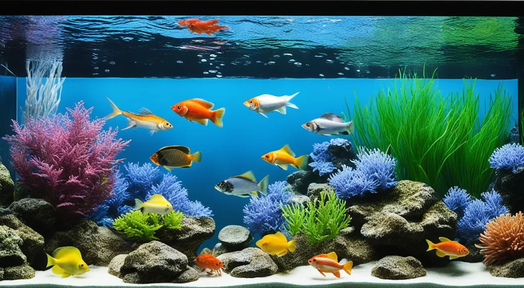 Escolha dos peixes de água fria