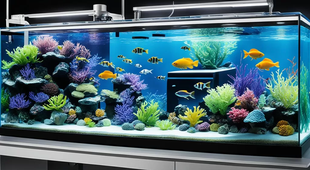 Montagem de Aquário Automatizado