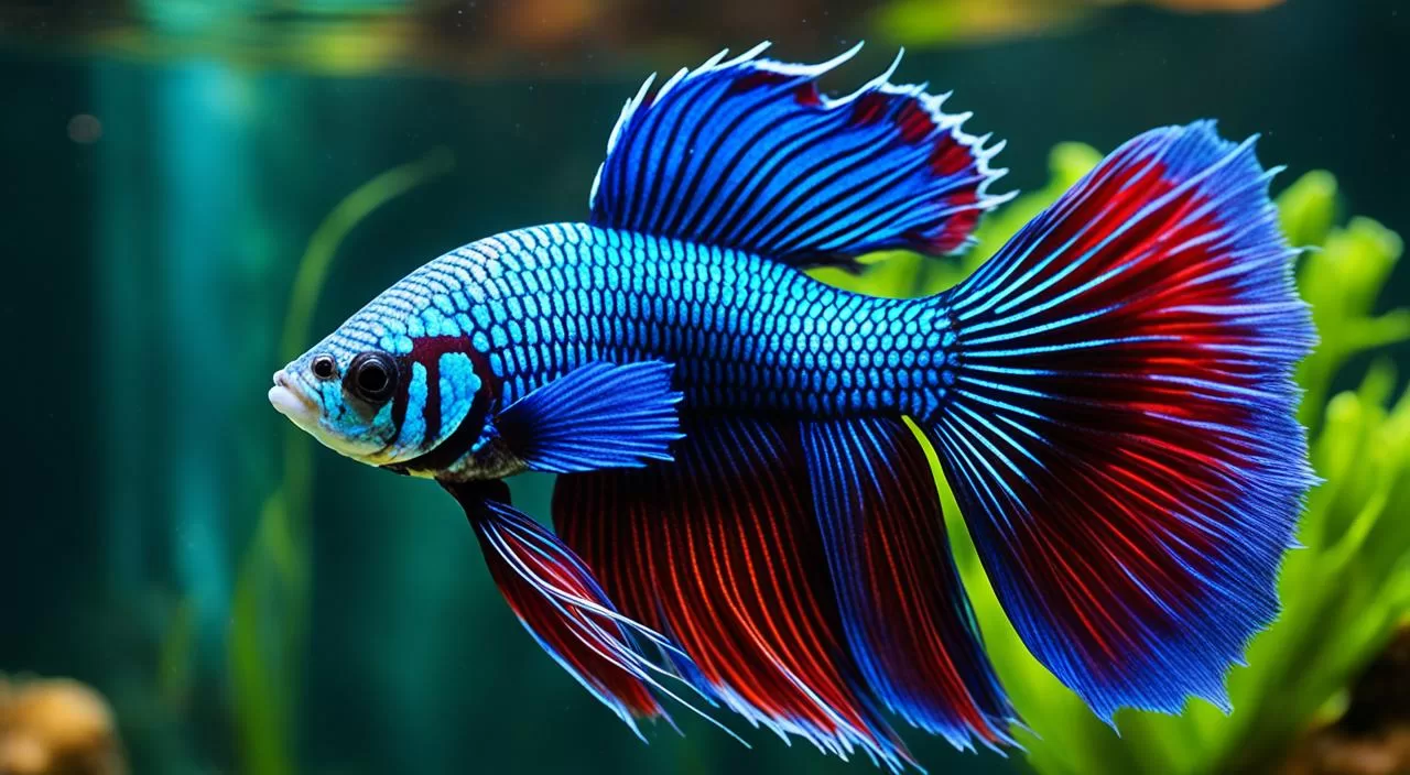 Peixe Betta Crown Tail