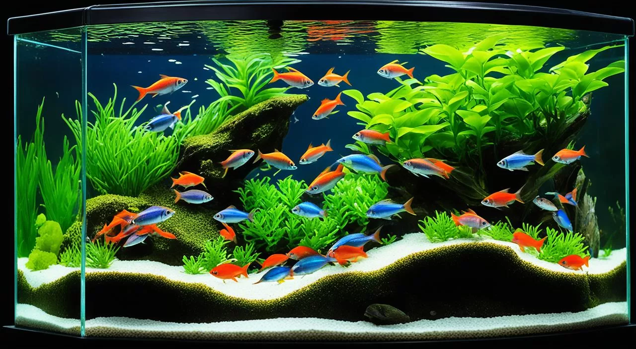 Peixe Tetra Arco-Íris Néon