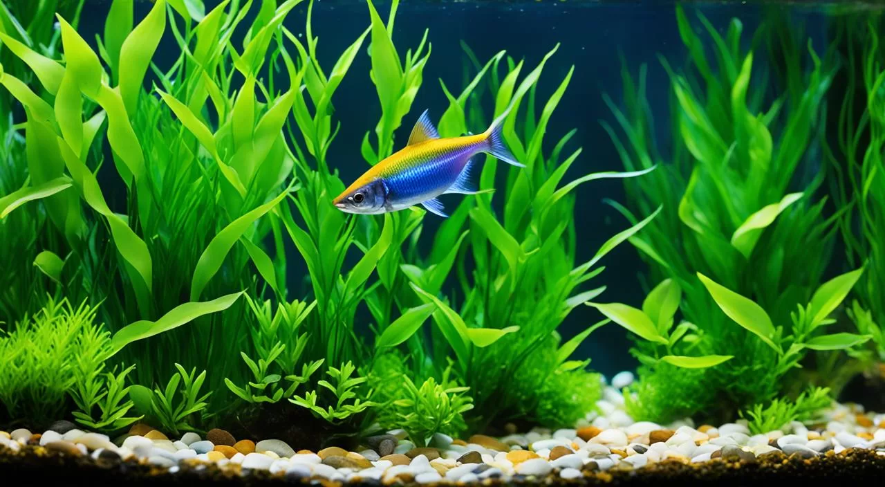 Peixe Tetra Arco-Íris Verde