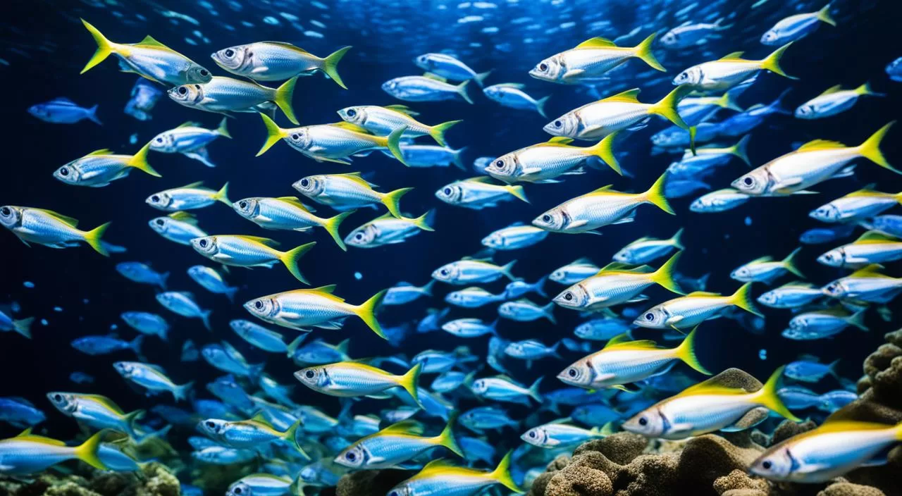 Peixe Tetra Azul Marinho