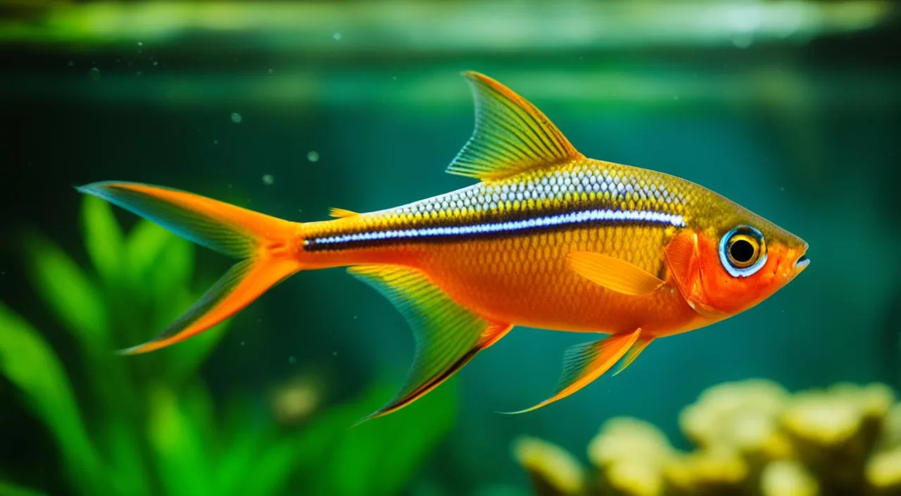 Peixe Tetra Laranja