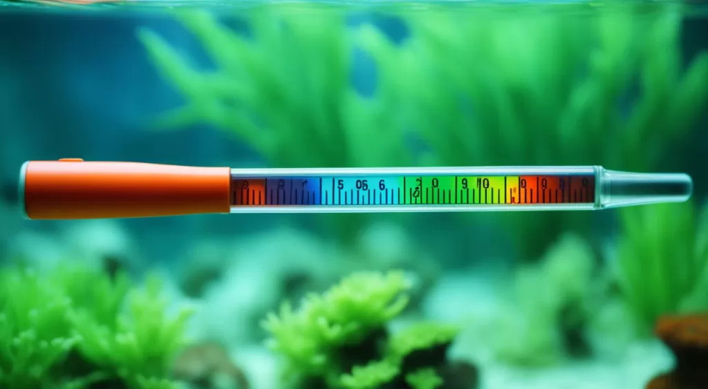 Termômetro para aquário