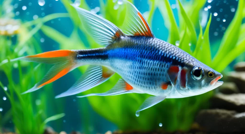 alimentação de peixe tetra prata