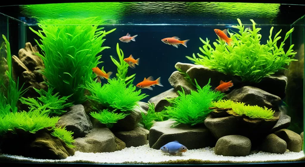 aquário para peixe corydora