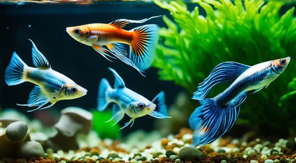 companheiros para guppies