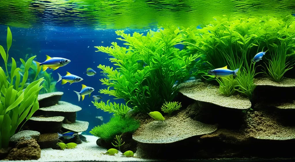 cuidados com peixe tetra arco-íris