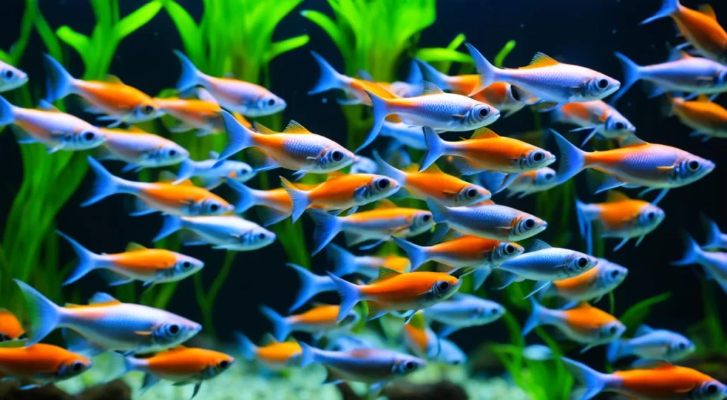 cuidados com peixe tetra pêssego