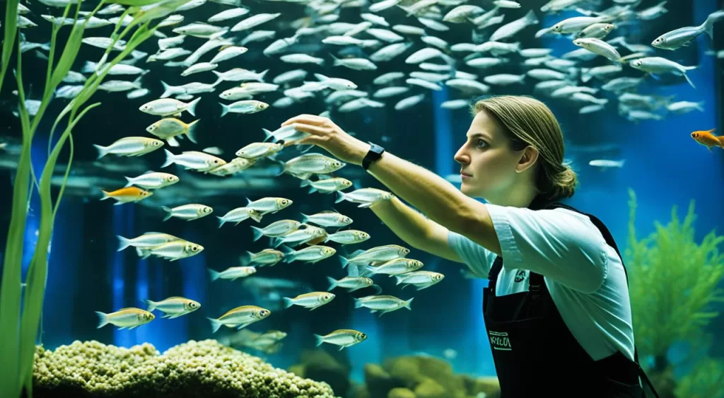 escolha de peixe tetra fantasma