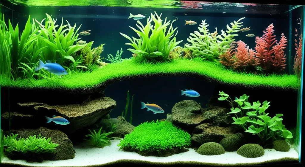 fotoperíodo em aquários