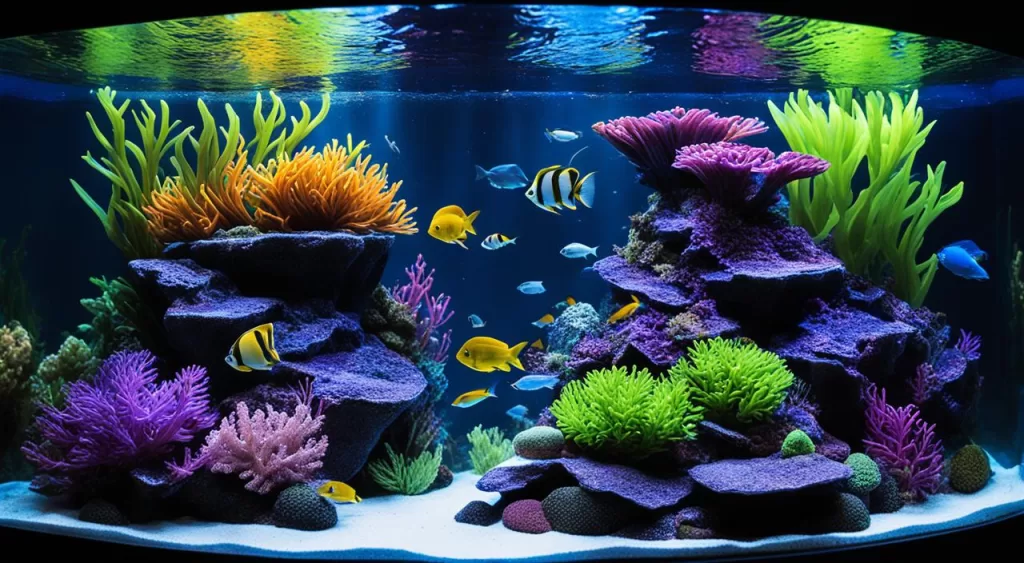 importância da iluminação em aquários