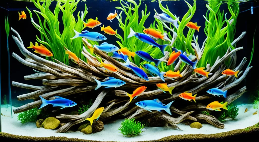melhores madeiras flutuantes para aquário