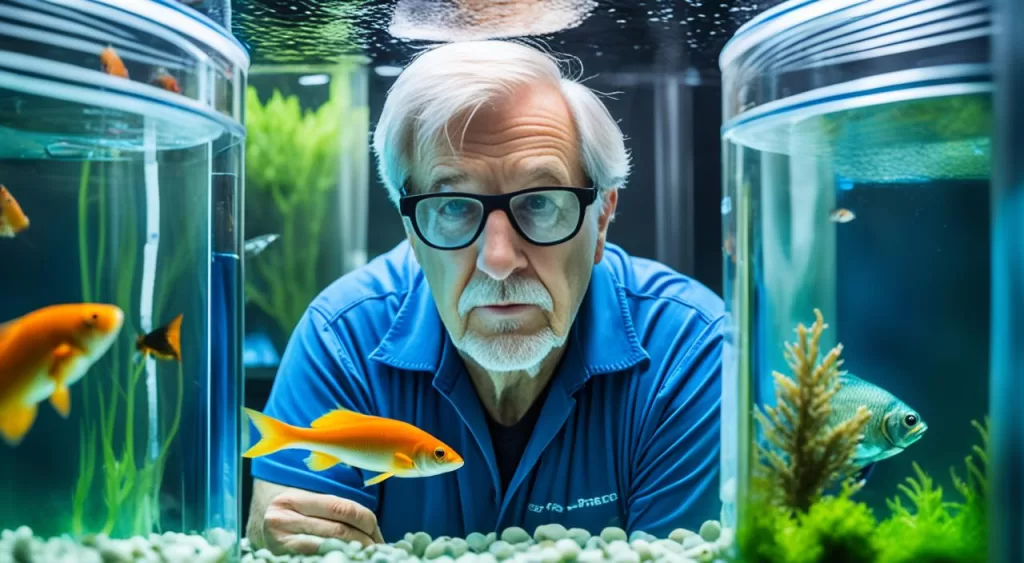 observação de peixes