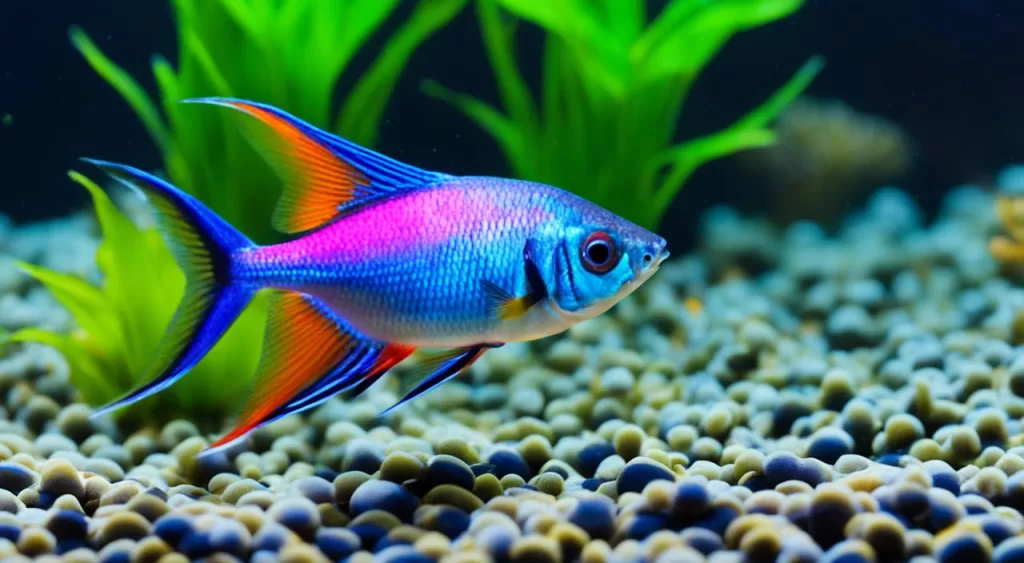 peixe tetra arco-íris rosa peixe tetra arco-íris rosa