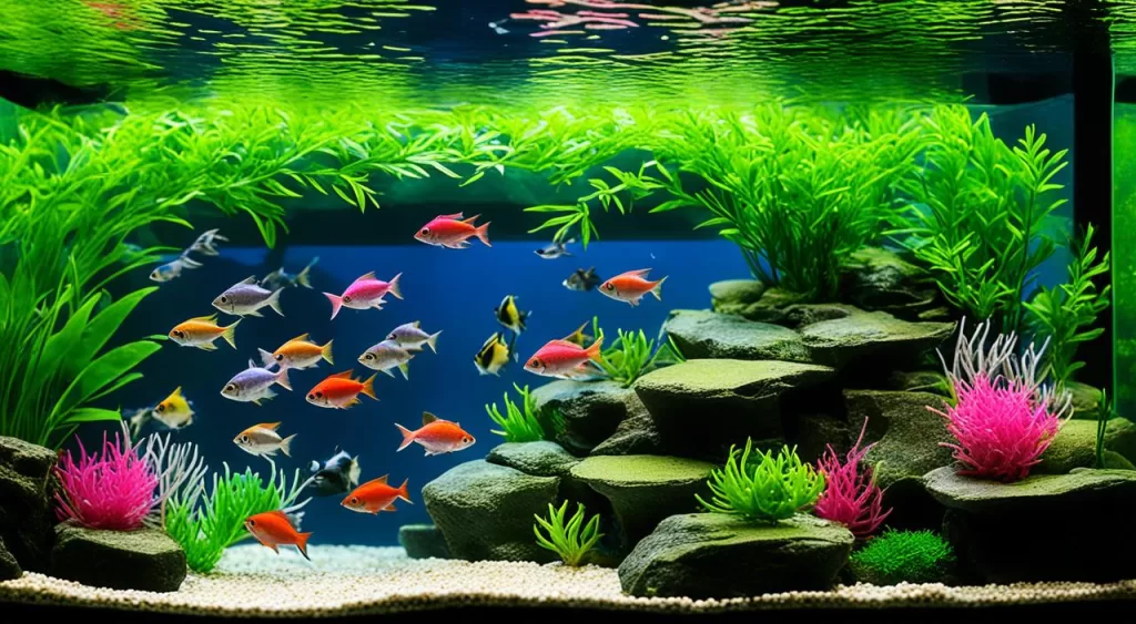 peixes compatíveis com o Tetra Rosa