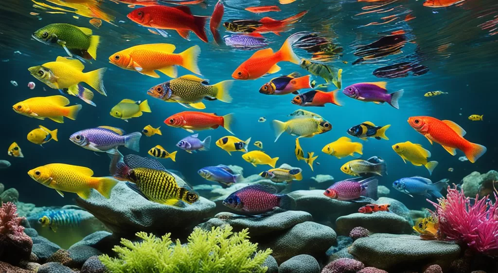 peixes de água doce