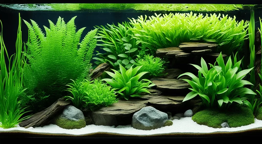 plantas aquáticas para aquários de água doce