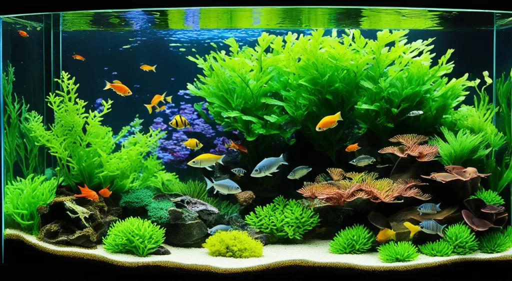 plantas ideais para aquário