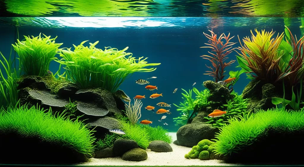 preparação do ambiente ideal para plantas aquáticas