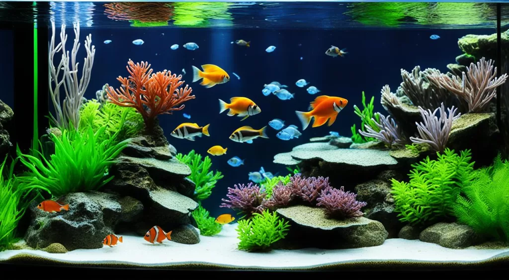 prevenção de doenças em peixes de aquário