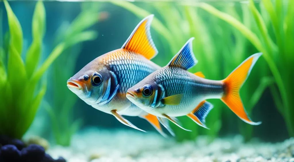 reprodução de peixe tetra pêssego