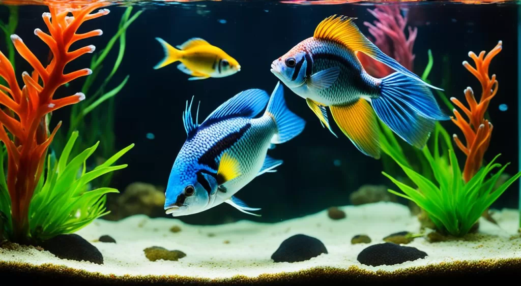 reprodução do acará bandeira reprodução do acará bandeira