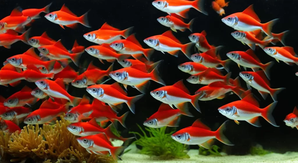 tipos de peixe tetra serpae