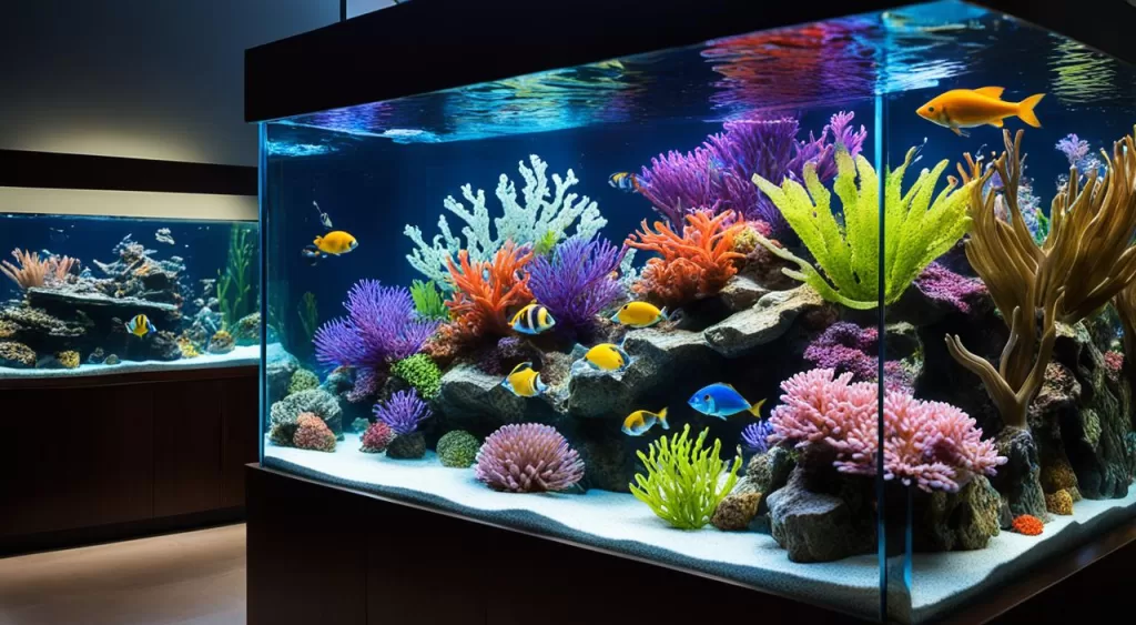 vantagens de ter um aquário decorado