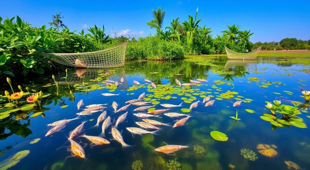 cultivo do camarão pitu em cativeiro